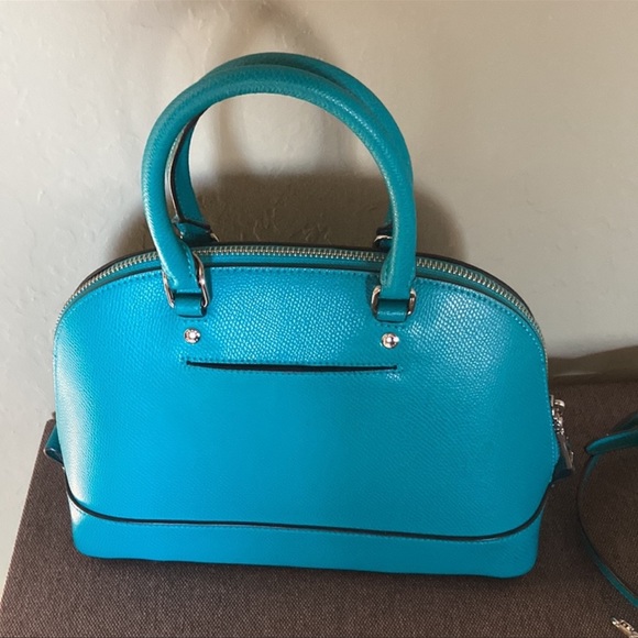 ππ Coach mini sierra ππBag with strap excellent condition Rare color - Picture 4 of 7